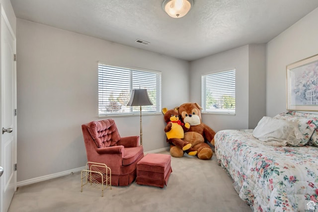 496 E Spruce Glen Rd, Murray, UT 84107 - carpeted bedroom featuring baseboards and a textured ceiling