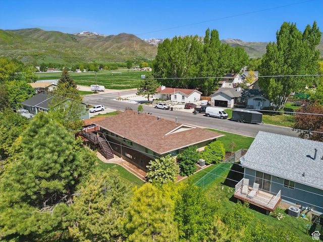 32 E 500 S, Midway, UT 84049 - aerial view of residential area with a mountainous background