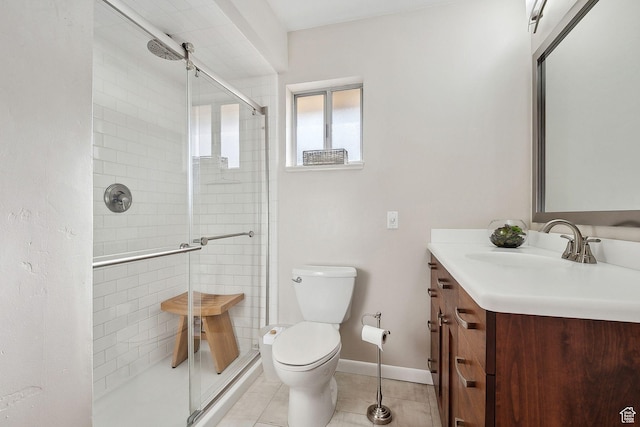 32 E 500 S, Midway, UT 84049 - full bathroom with vanity, toilet, and a stall shower