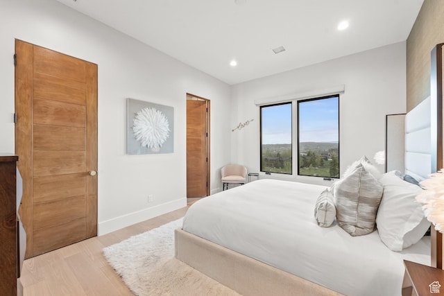 7290 Foxglove Ct, Park City, UT 84098 - bedroom with recessed lighting, baseboards, and wood finished floors