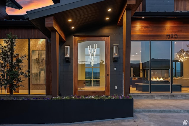 7290 Foxglove Ct, Park City, UT 84098 - view of exterior entry