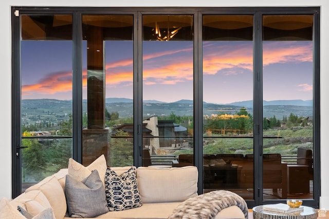 7290 Foxglove Ct, Park City, UT 84098 - interior space with a mountain view