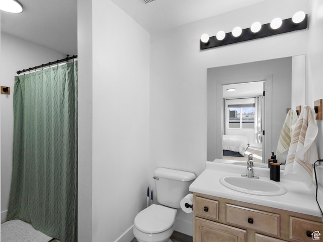 1929 W 680 N, Pleasant Grove, UT 84062 - bathroom with ensuite bath, toilet, a shower with shower curtain, and vanity