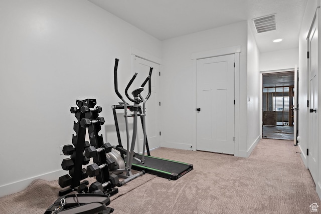 1807 S Bridle Path Loop, Lehi, UT 84043 - exercise area with carpet floors, baseboards, and visible vents