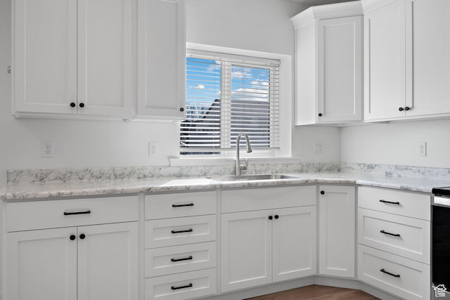 1807 S Bridle Path Loop, Lehi, UT 84043 - kitchen featuring white cabinets, light stone countertops, and a sink