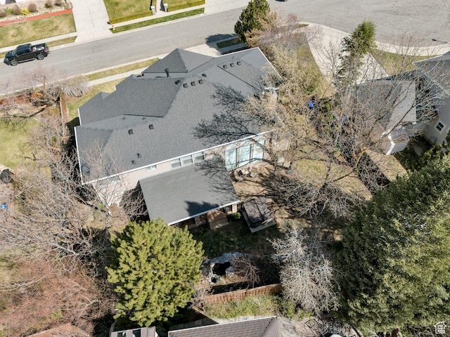 drone / aerial view