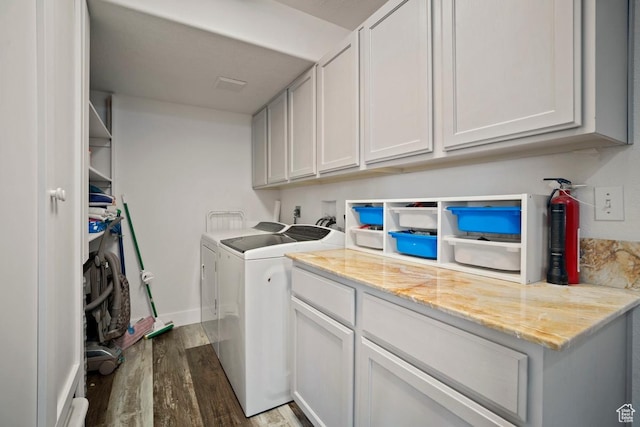 28 E 1400 N, Mapleton, UT 84664 - clothes washing area with washing machine and dryer, wood finished floors, and cabinet space