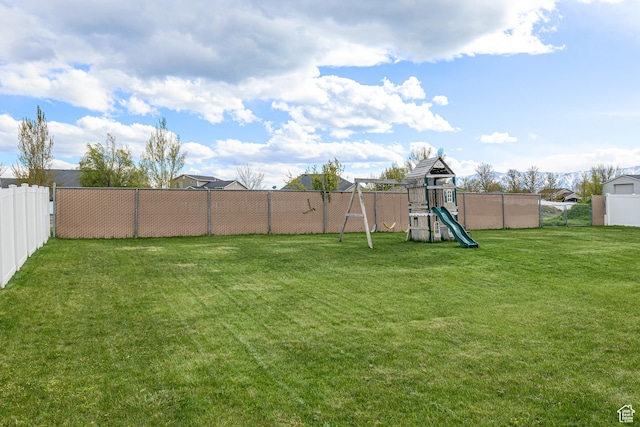 444 E 2720 N, North Logan, UT 84341 - view of yard with a playground