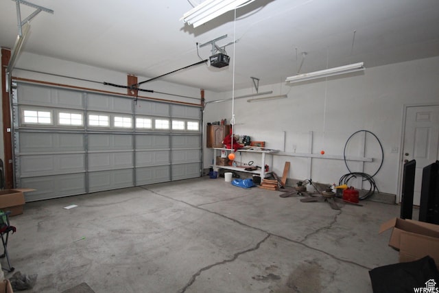 444 E 2720 N, North Logan, UT 84341 - garage featuring a garage door opener