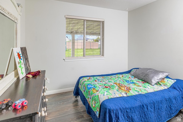 444 E 2720 N, North Logan, UT 84341 - bedroom with wood finished floors and baseboards