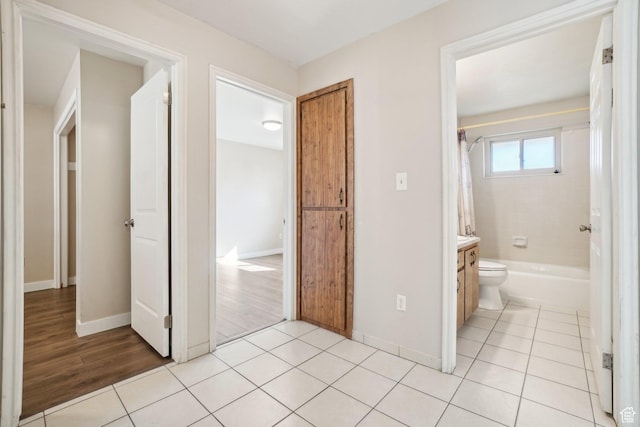 240 W 220 S, Orem, UT 84058 - interior space featuring light tile patterned floors, ensuite bath, and baseboards