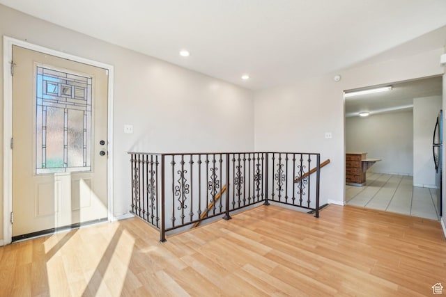 240 W 220 S, Orem, UT 84058 - interior space with baseboards, wood finished floors, and recessed lighting