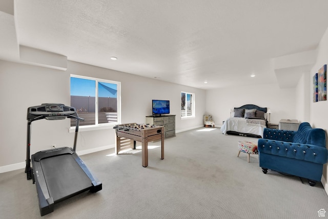 2266 S Betsys Way, Kaysville, UT 84037 - carpeted bedroom with baseboards and recessed lighting