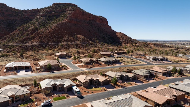 484 E Mohawk Dr, Kanab, UT 84741 - drone / aerial view with a residential view and a mountain view