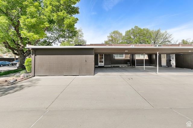 851 E Three Fountains Dr Unit 240, Murray, UT 84107 - view of front of house with covered parking