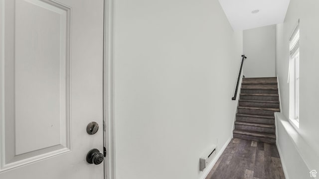 1138 S Meadow Fork Rd E Unit 3, Provo, UT 84606 - stairway with wood finished floors