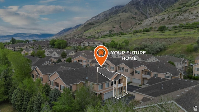 1138 S Meadow Fork Rd E Unit 3, Provo, UT 84606 - view of property location with nearby suburban area and mountains