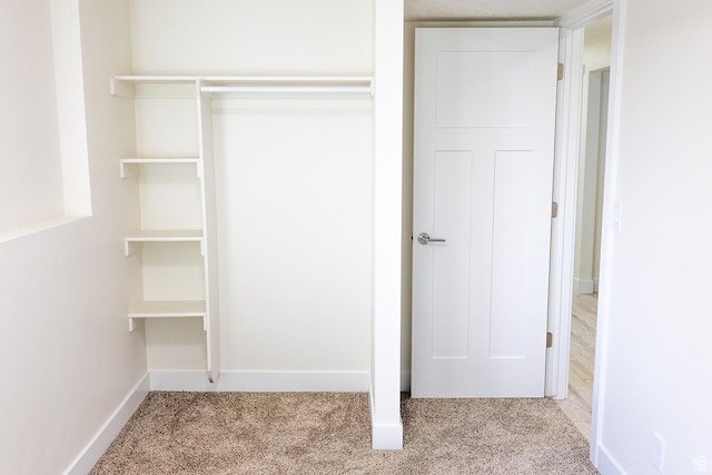 view of closet