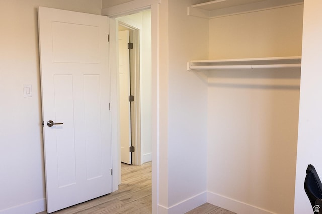 view of closet