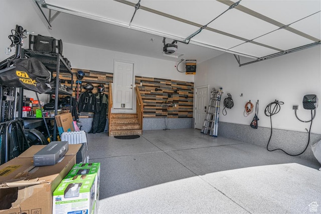 6718 W Halter Creek Way S, West Valley City, UT 84128 - garage with a garage door opener