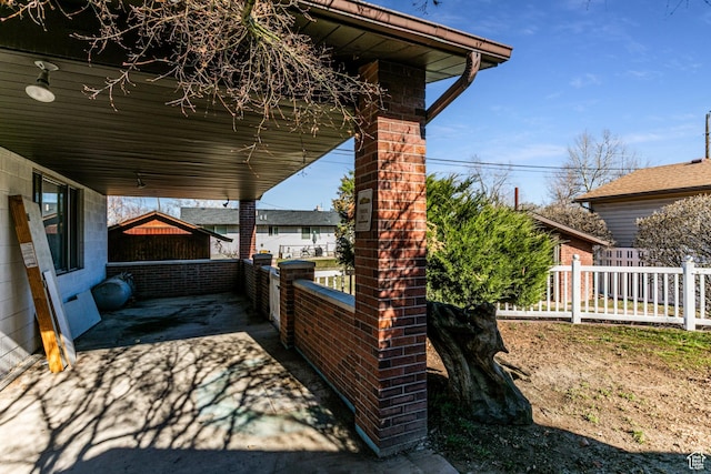 945 Church St, Layton, UT 84041 - view of patio / terrace with fence