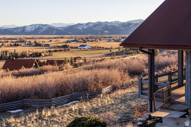 5956 N Triple Crown Trl, Oakley, UT 84055 - view of mountain feature featuring a rural view