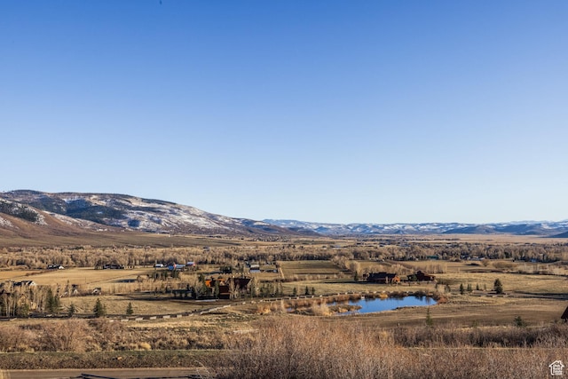 5956 N Triple Crown Trl, Oakley, UT 84055 - view of mountain feature with a rural view