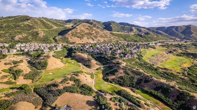 14146 S Spyglass Hill Dr, Draper, UT 84020 - mountain view with nearby suburban area and a local golf course