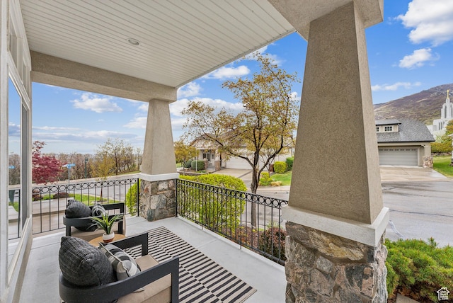 14146 S Spyglass Hill Dr, Draper, UT 84020 - balcony featuring a mountain view