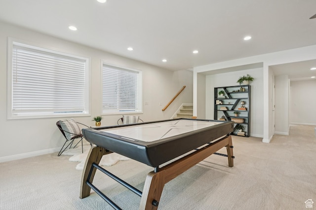 14146 S Spyglass Hill Dr, Draper, UT 84020 - playroom featuring light colored carpet and recessed lighting