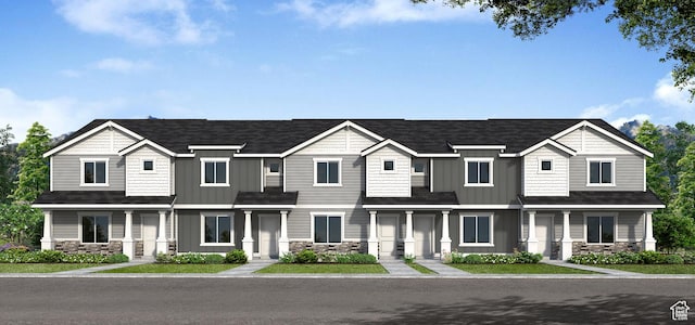 78 N Pilot St Unit 1840, Saratoga Springs, UT 84045 - townhome / multi-family property with stone siding and board and batten siding