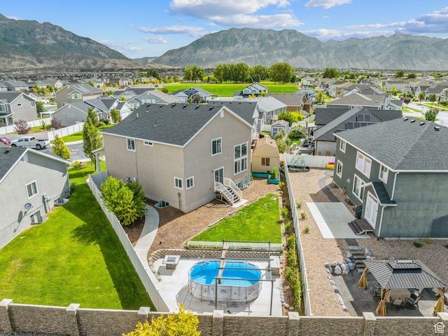 4 E Sterling Loop, Vineyard, UT 84059 - aerial view with a residential view and a mountain view