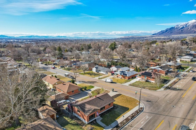 223 N Harrison Blvd, Ogden, UT 84404 - birds eye view of property featuring a residential view and a mountain view