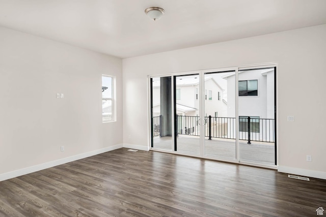 14913 S Thorntree Ln, Herriman, UT 84096 - spare room with dark wood finished floors and baseboards