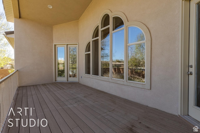 2445 E 2860 S, St George, UT 84790 - view of wooden deck