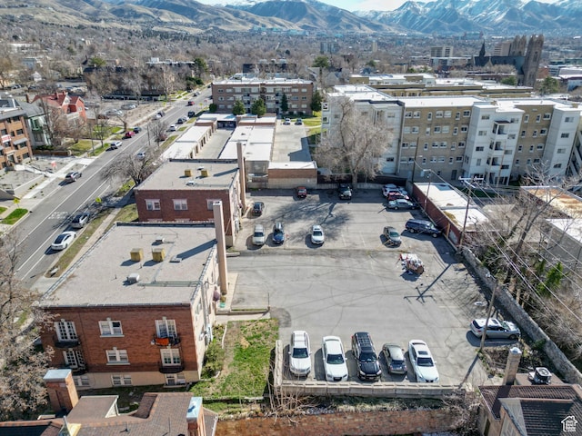 146 E 2nd Ave, Salt Lake City, UT 84103 - aerial view with a mountain view