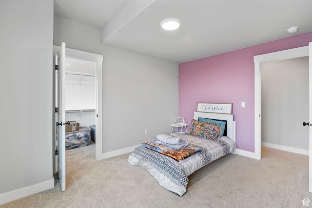 3161 N 3150 W, Plain City, UT 84404 - bedroom featuring a spacious closet, carpet, and baseboards