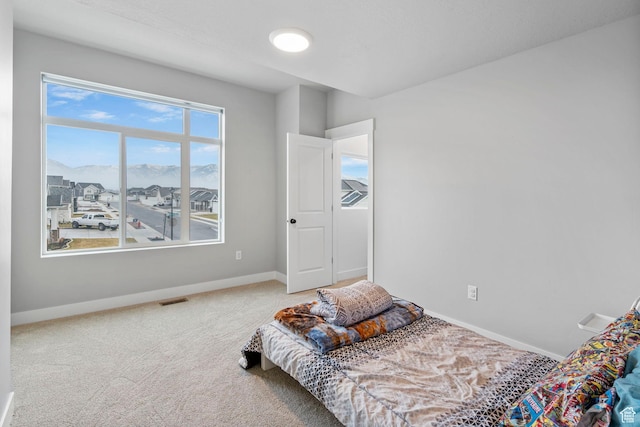 3161 N 3150 W, Plain City, UT 84404 - bedroom with baseboards, visible vents, and carpet
