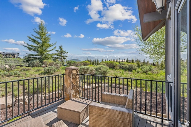 7507 Sage Meadow Rd, Park City, UT 84098 - balcony with a mountain view
