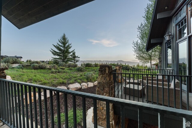 7507 Sage Meadow Rd, Park City, UT 84098 - balcony with a mountain view