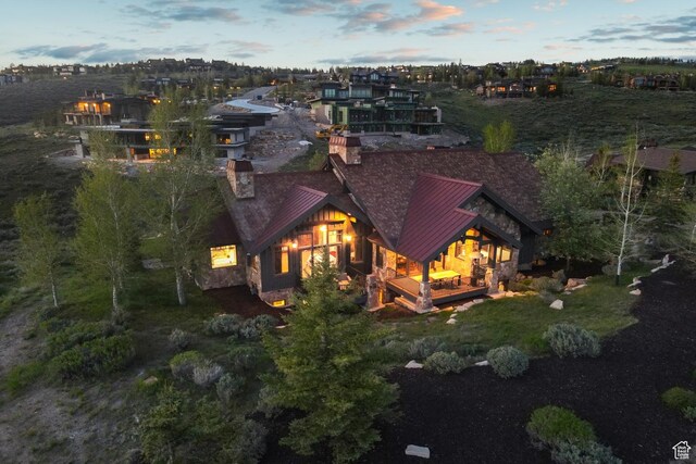 7507 Sage Meadow Rd, Park City, UT 84098 - aerial view of property's location