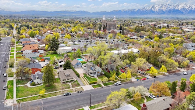 368 E 300 N, Logan, UT 84321 - drone / aerial view featuring a residential view and a mountain view