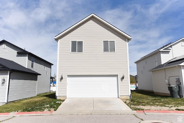 202 E Aparicio Dr, Tooele, UT 84074 - view of front of property featuring an attached garage and concrete driveway