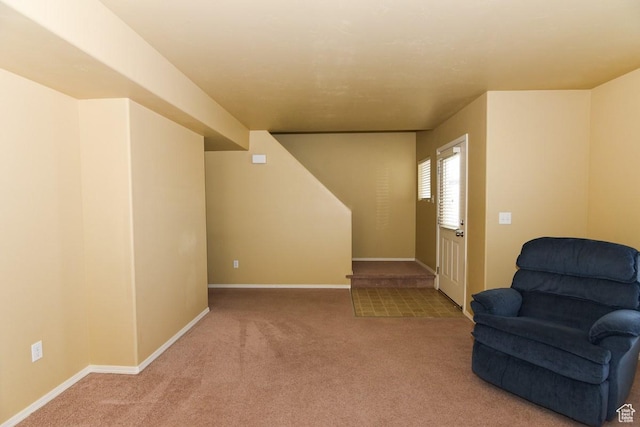 202 E Aparicio Dr, Tooele, UT 84074 - living area with baseboards and carpet floors