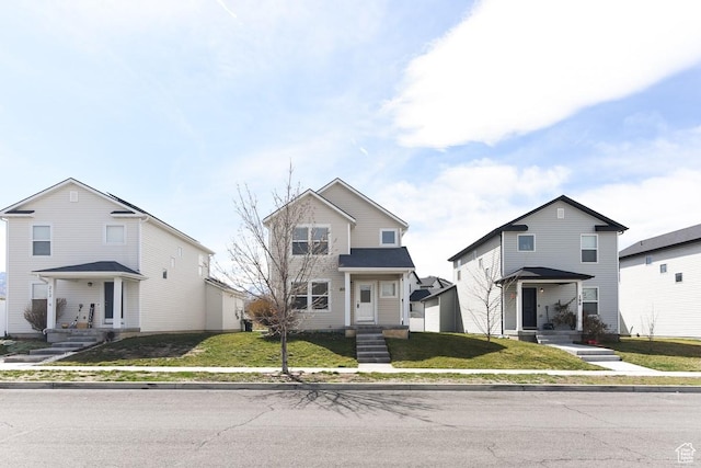 202 E Aparicio Dr, Tooele, UT 84074 - traditional home with a front lawn