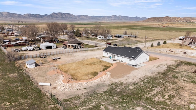 185 W 200 N, Centerfield, UT 84622 - aerial view featuring a mountain view and a rural view