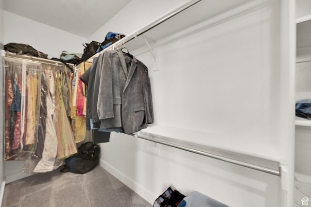 8165 S Willow Creek Cv E, Cottonwood Heights, UT 84093 - spacious closet featuring carpet flooring