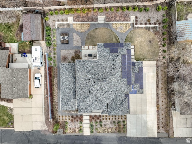 8165 S Willow Creek Cv E, Cottonwood Heights, UT 84093 - aerial view