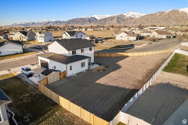 585 W 20 N, Hyrum, UT 84319 - bird's eye view featuring a residential view and a mountain view