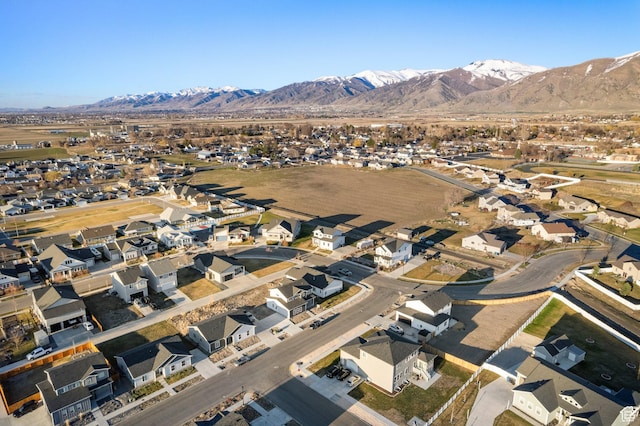 585 W 20 N, Hyrum, UT 84319 - bird's eye view with a residential view and a mountain view